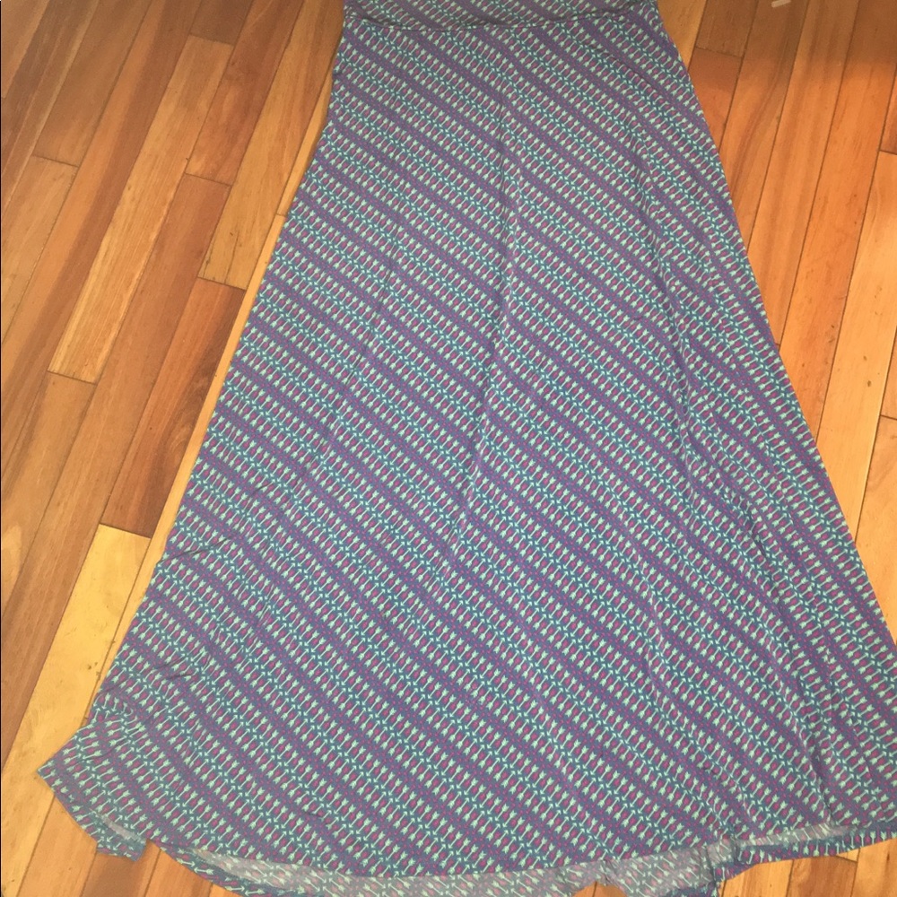 LuLaRoe MAXI skirt, size small